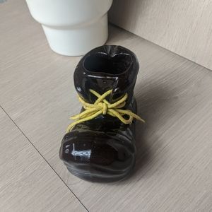 3/$15 Vintage Ceramic Shoe Pot